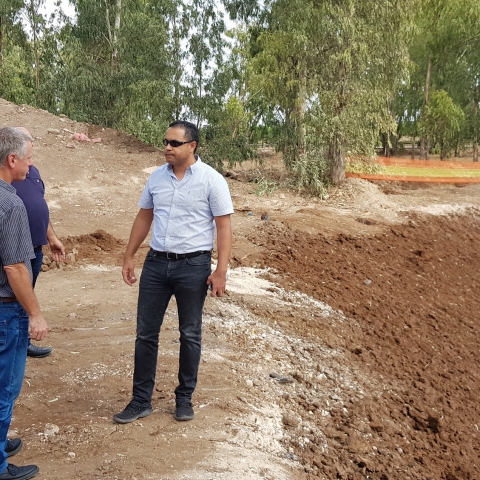 בניית תחנת שאיבה סמוך להרחבה בחבר בעלות של כ- 11 מיליון שקל